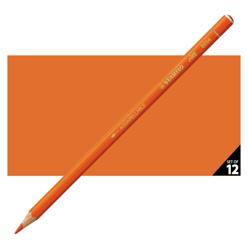Stabilo ALL Colored Pencil - Orange (Set of 12)