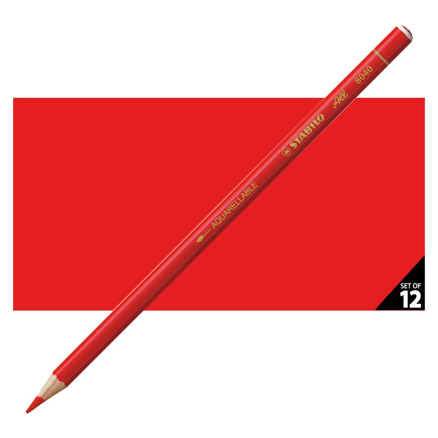 Stabilo ALL Colored Pencil - Red (Set of 12)