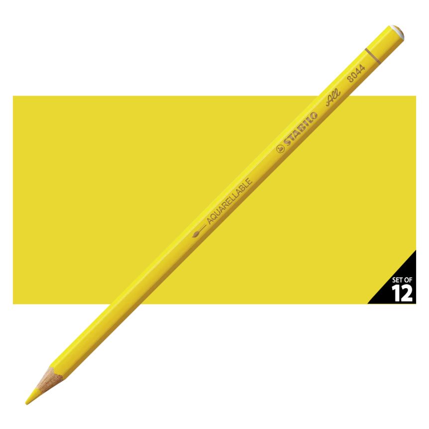 Stabilo ALL Colored Pencil - Yellow (Set of 12)