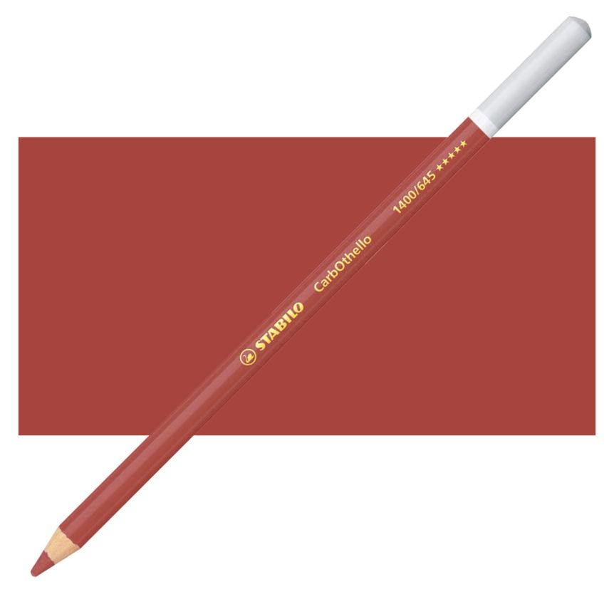 Stabilo CarbOthello Pastel Pencils Individual No. 645 - Caput Mortuum Red