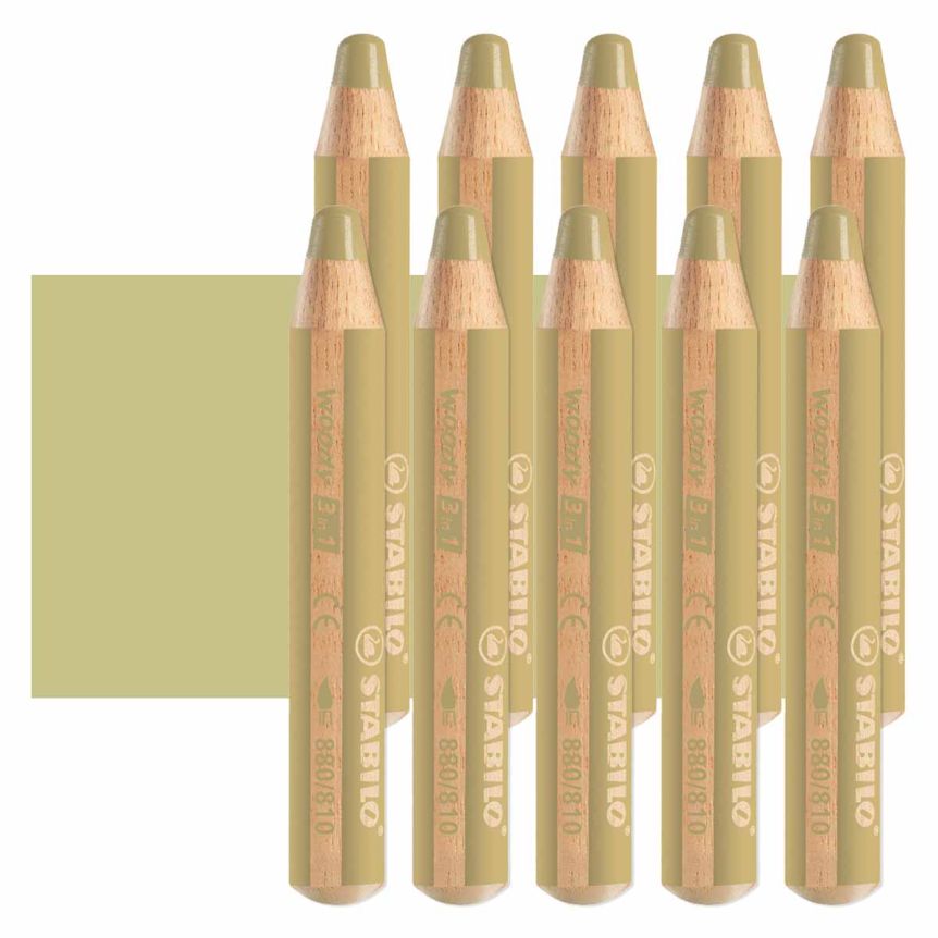 Stabilo Woody Colored Pencil, Gold (Box of 10)