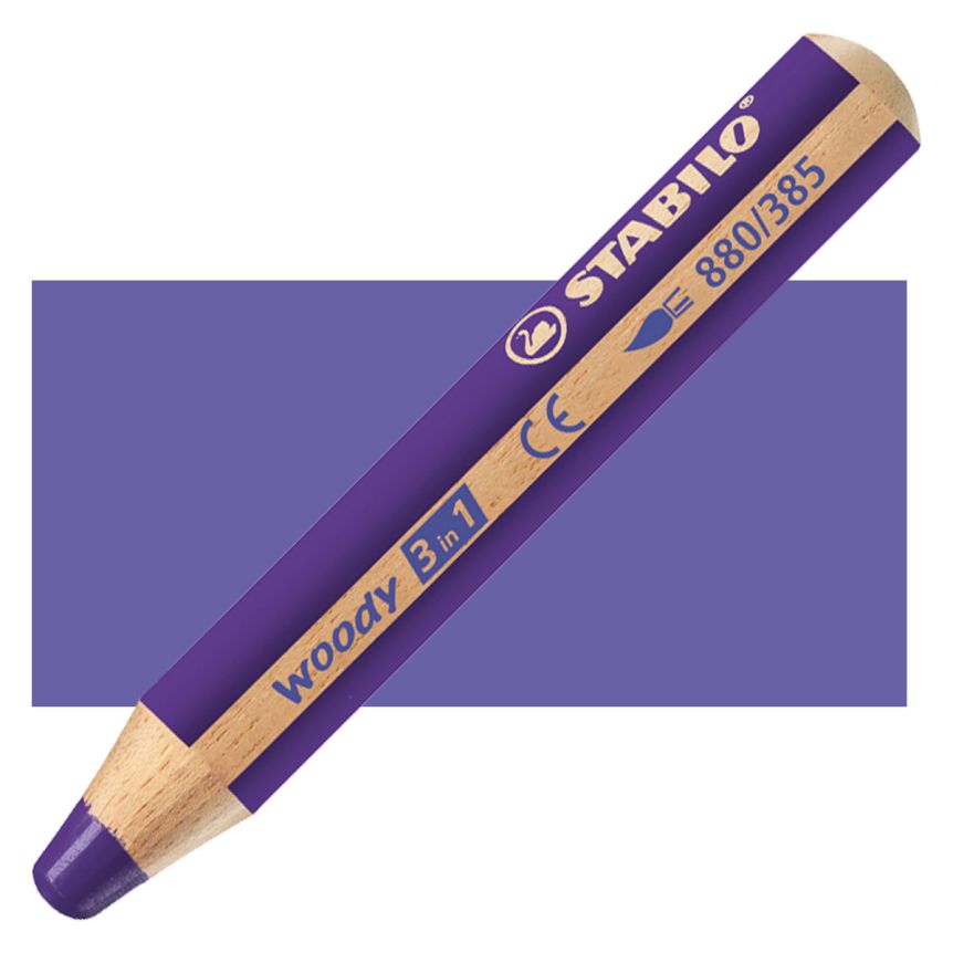Stabilo Woody Colored Pencil, Violet