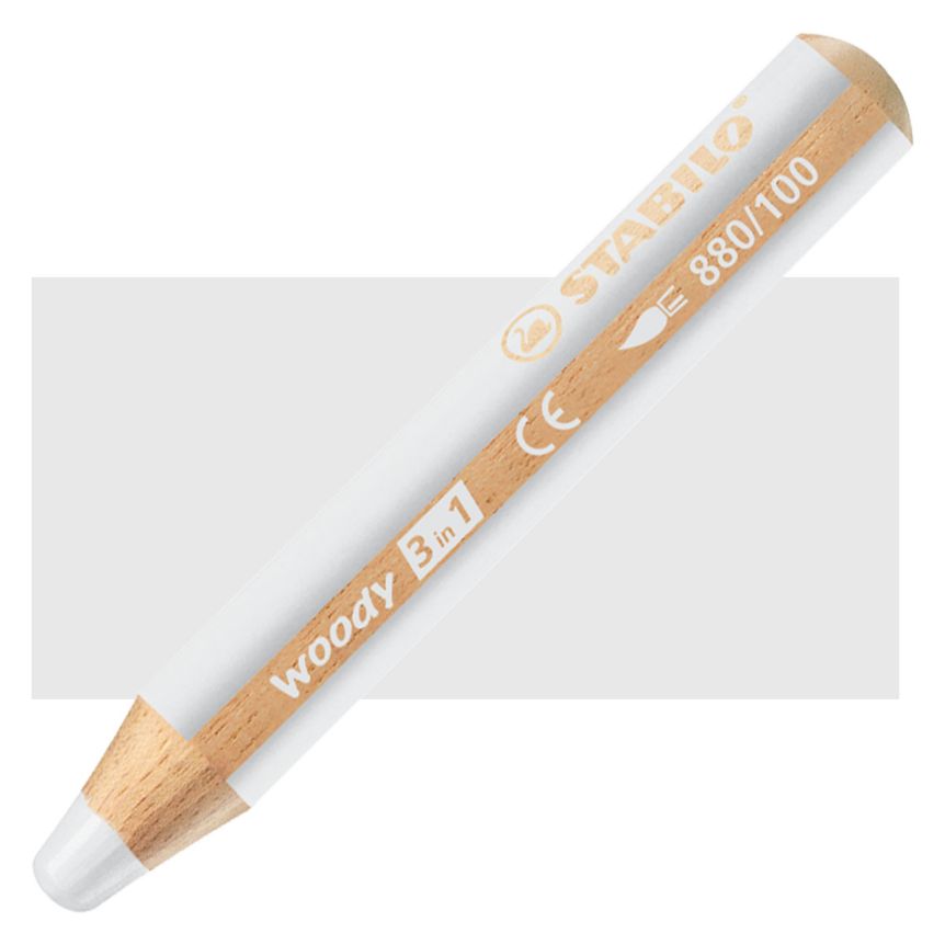 Stabilo Woody Colored Pencil, White