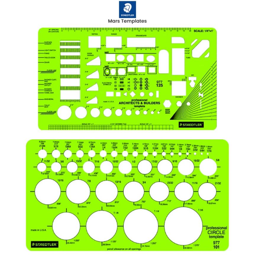 Staedtler Mars Templates