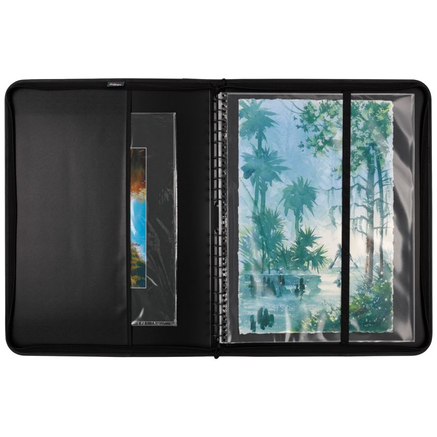 The NEW Profolio Zipper 18x24 Binder by Itoya - Picture Frames