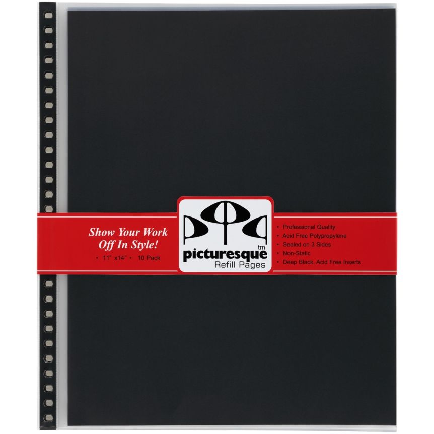 Picturesque Presentation Case Refills - 10 Pack 11x14"