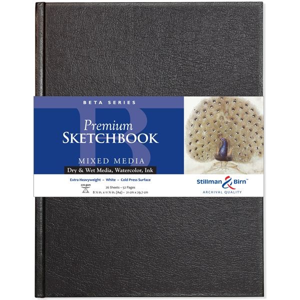 Stillman and Birn Premium Mixed Media Sketchbooks Beta Series 8.25X11