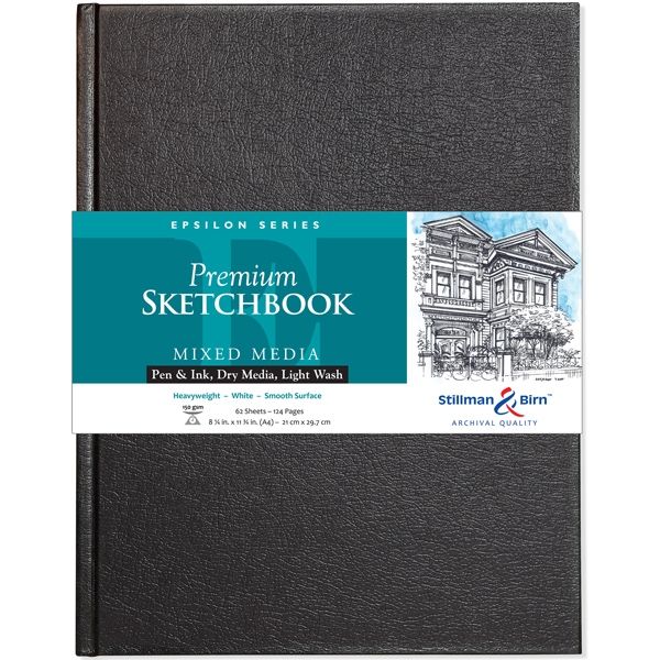 Stillman and Birn Premium Mixed Media Sketchbooks Epsilon Series 8