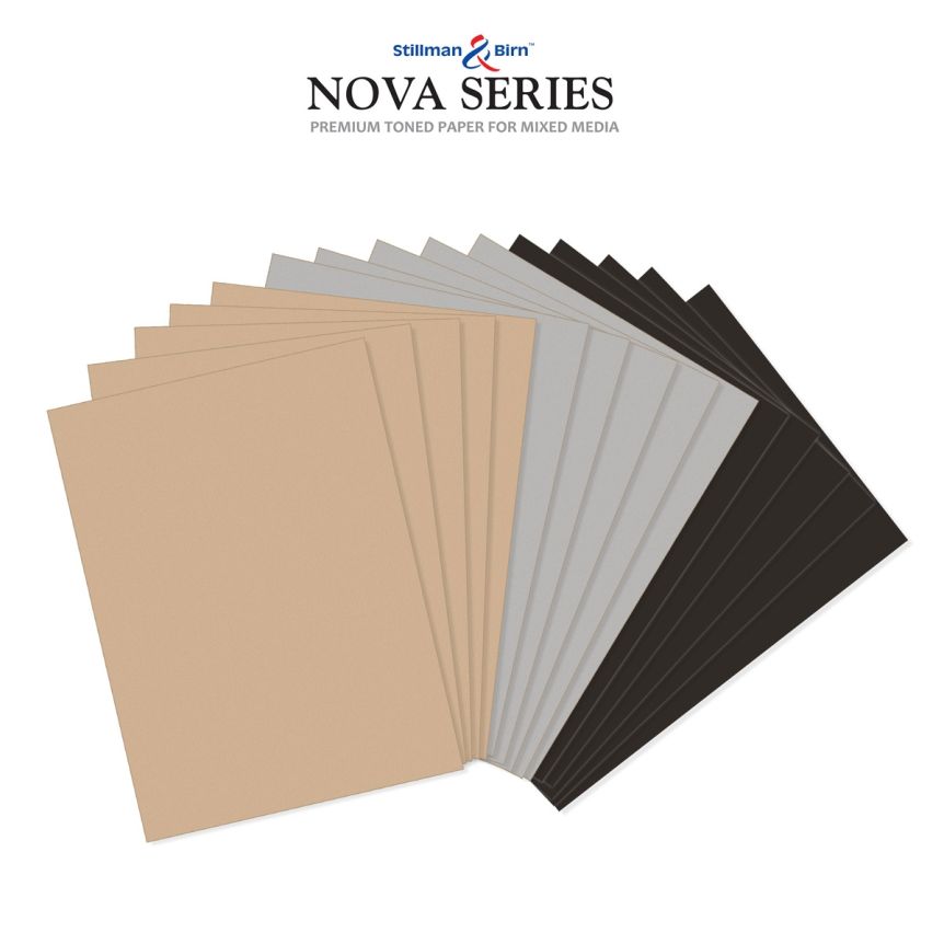 Aazon.co: Stillan & Birn Nova Series Trio Wirebound Sketchbook, 7\" X 10\", 150 Gs...