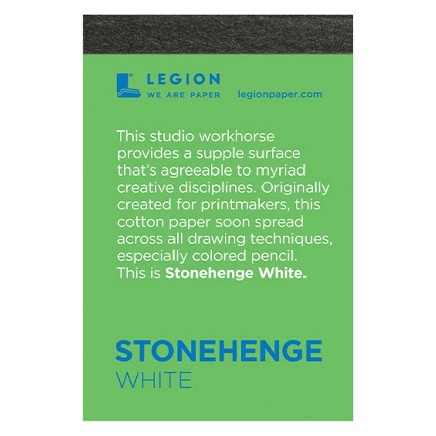 Stonehenge Mini 250 gsm Paper Pad 2.5x3.75 White 15 Sheets