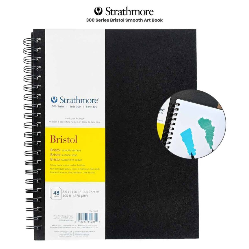 Strathmore 300 Series Bristol Smooth Art Book
