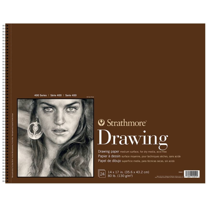Strathmore 400 Series 14x17in Drawing Pad, Medium (24 Sheets)