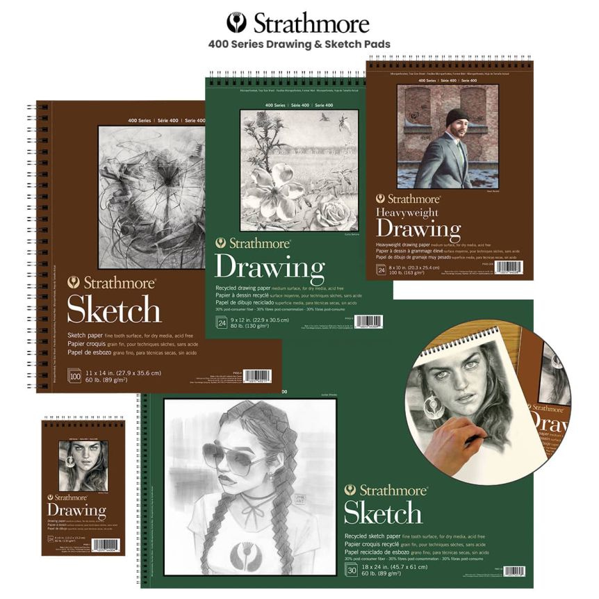 Strathmore 400 Series Drawing & Sketch Pads