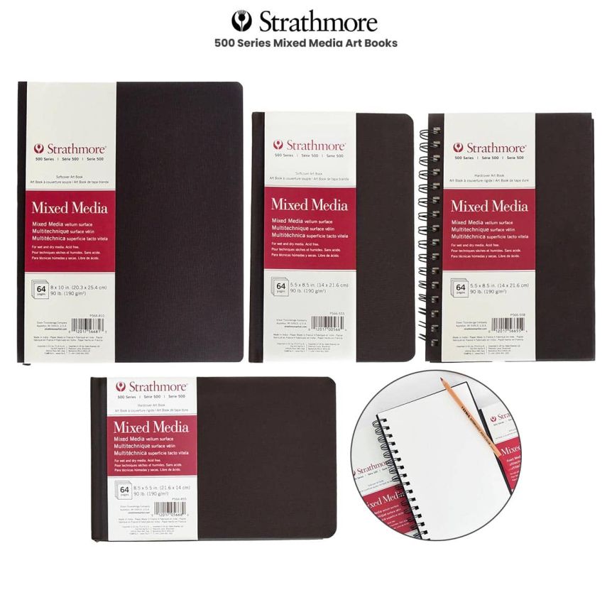 Strathmore 500 Series Mixed Media Art Books