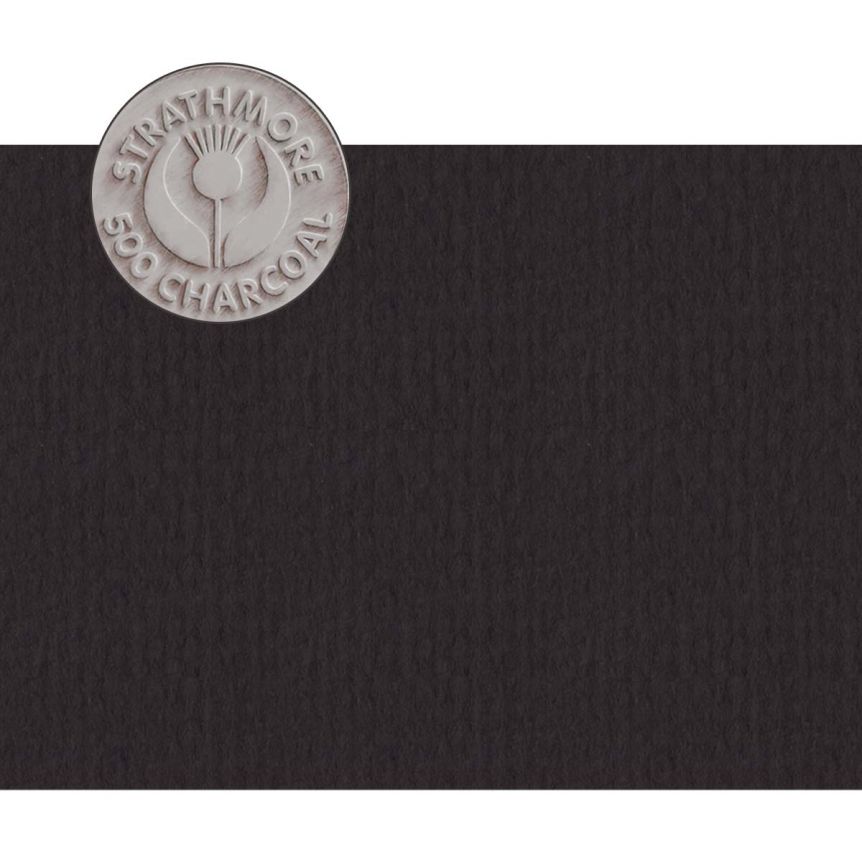 Strathmore 500 Series Charcoal Pad White 12x18