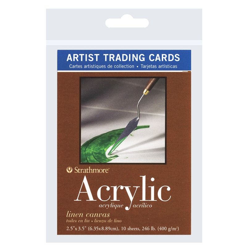 Strathmore Acrylic Artist Trading Cards, 400 Series, 10 Pack