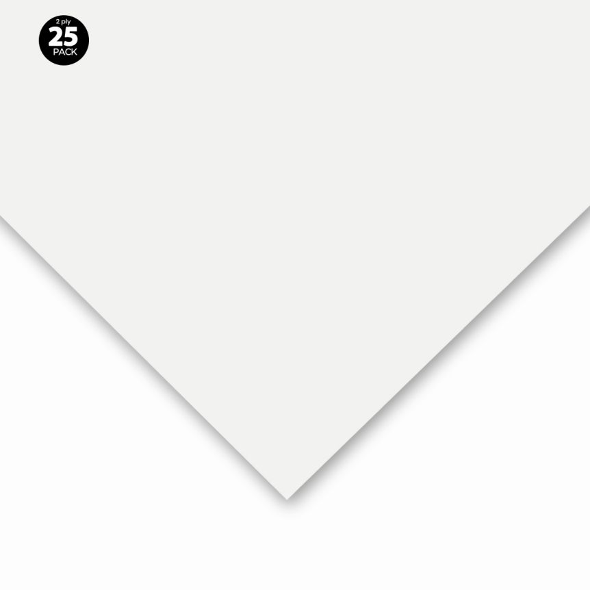 Strathmore Museum Mounting Board Warm White, 2 Ply 32"x40" (25Pack)