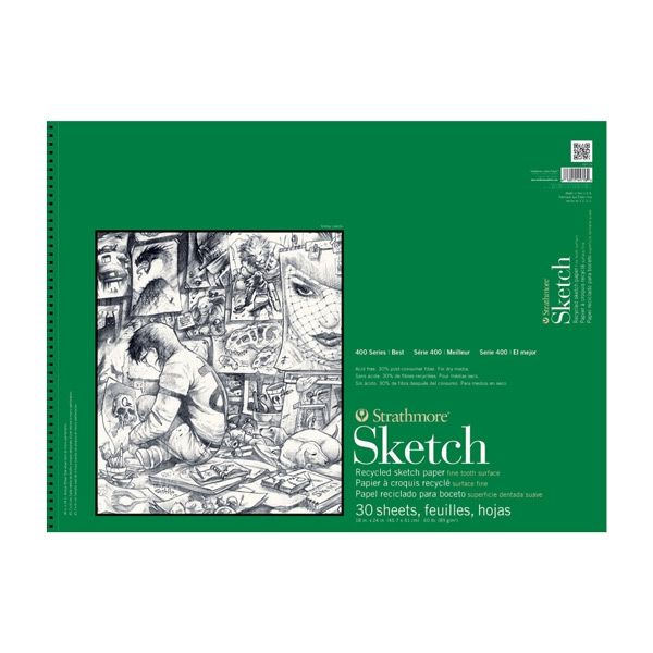 Strathmore Drawing Pad 18x24 25 Sheets