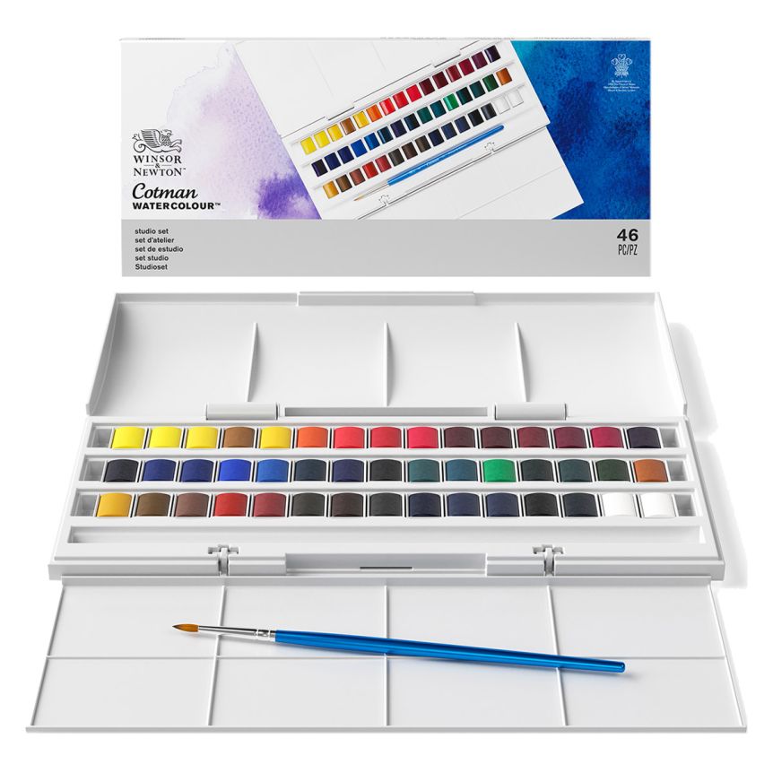 Winsor & Newton Cotman Watercolor - Portrait Pocket Set of 8