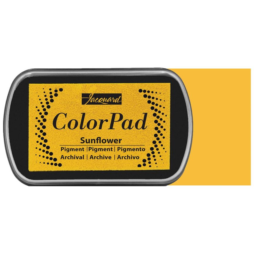 Jacquard ColorPad Pigment Ink Pad - Sunflower