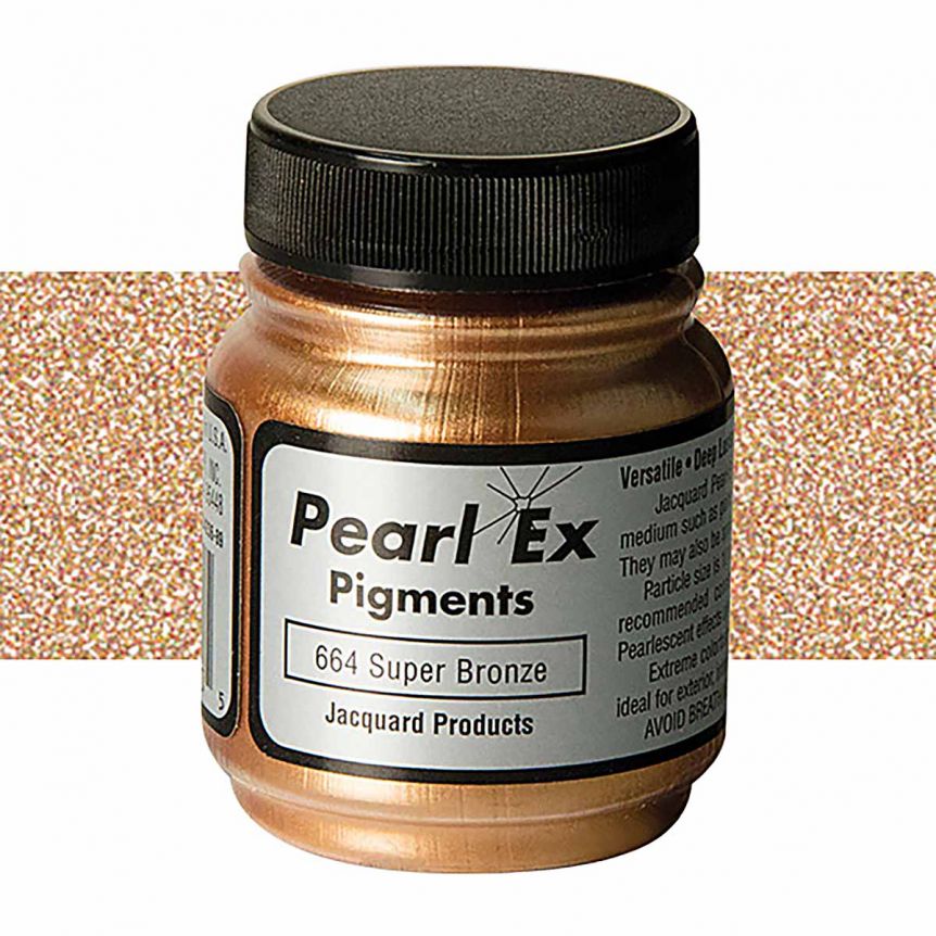 Jacquard Pearl Ex Powdered Pigment - Super Bronze .75oz