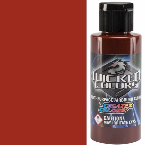 Wicked Air Airbrush Colors Detail Burnt Sienna 2oz