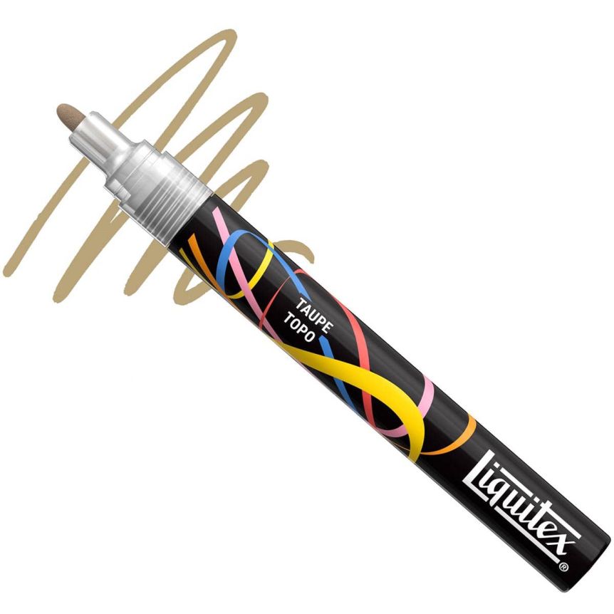 Liquitex Marker - Taupe, Bullet Tip, 2 mm