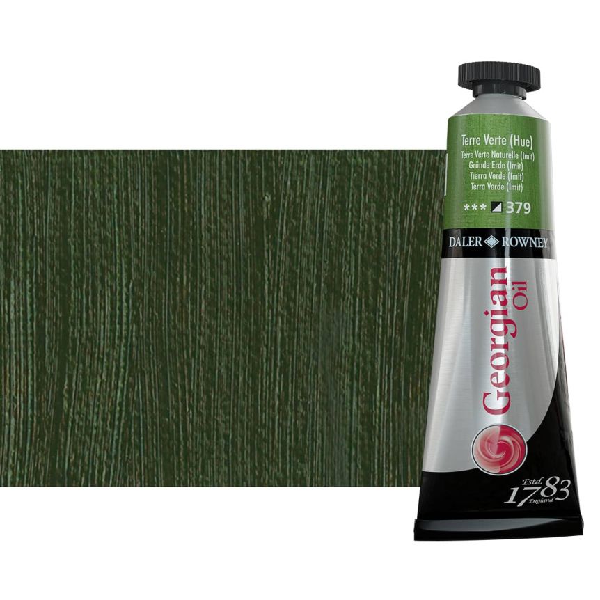 Daler-Rowney Georgian Oil Color 38ml Tube - Terre Verte