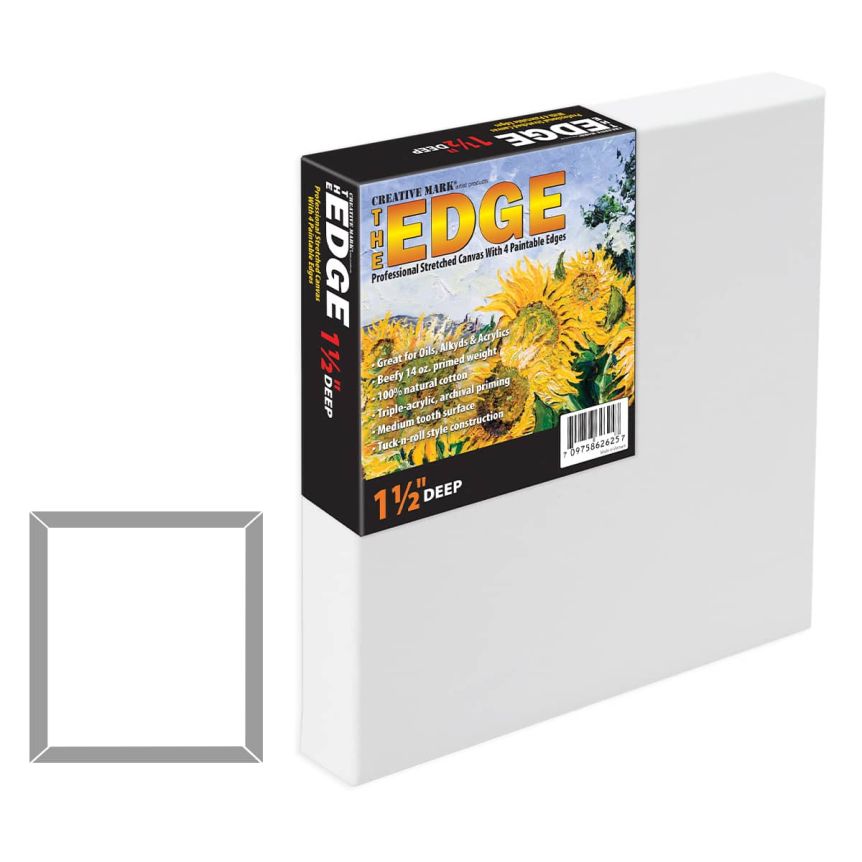 The Edge Professional Cotton Canvas 20x20" 1-1/2" Deep