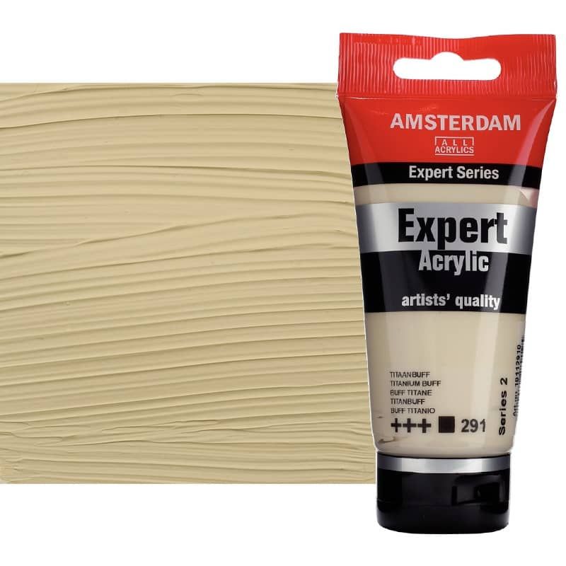 Amsterdam Expert Acrylic Titanium Buff 75 ml