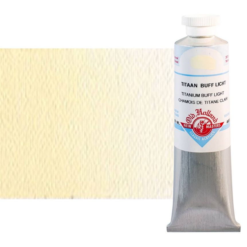 Old Holland New Masters Classic Acrylic Colors Titanium Buff Light 60 ml