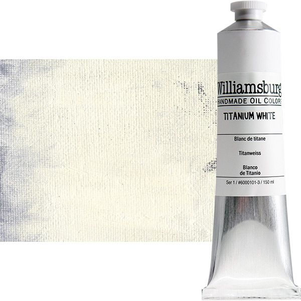 Williamsburg Handmade Oil Paint 150 ml - Titanium White
