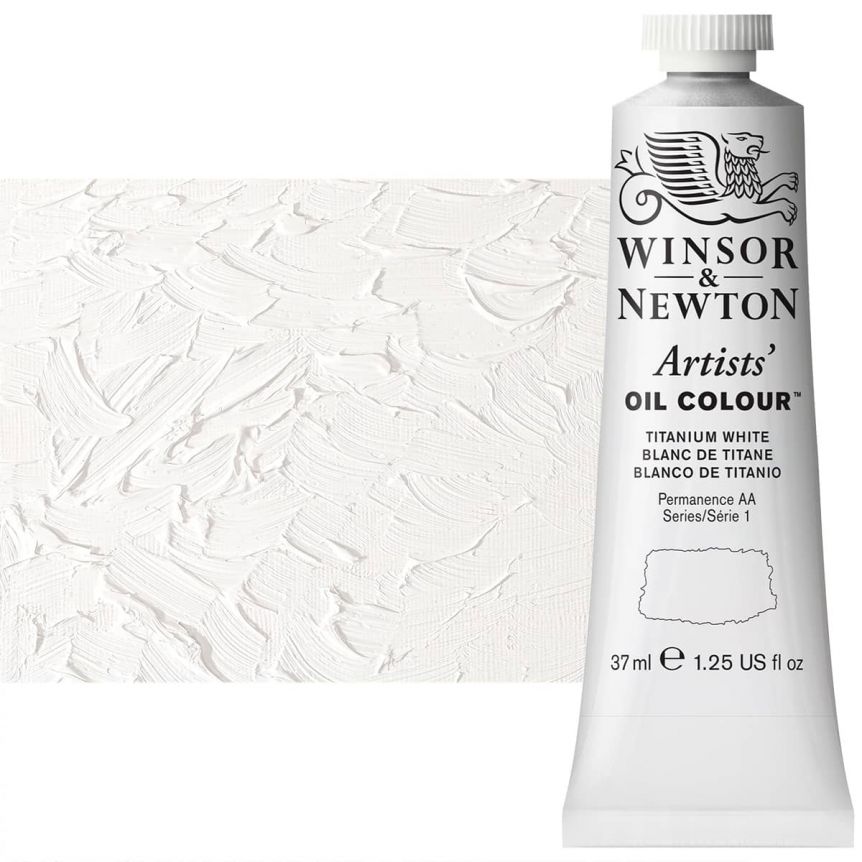 Winsor & Newton Artists' Oil : Titanium White, 37ml Tube