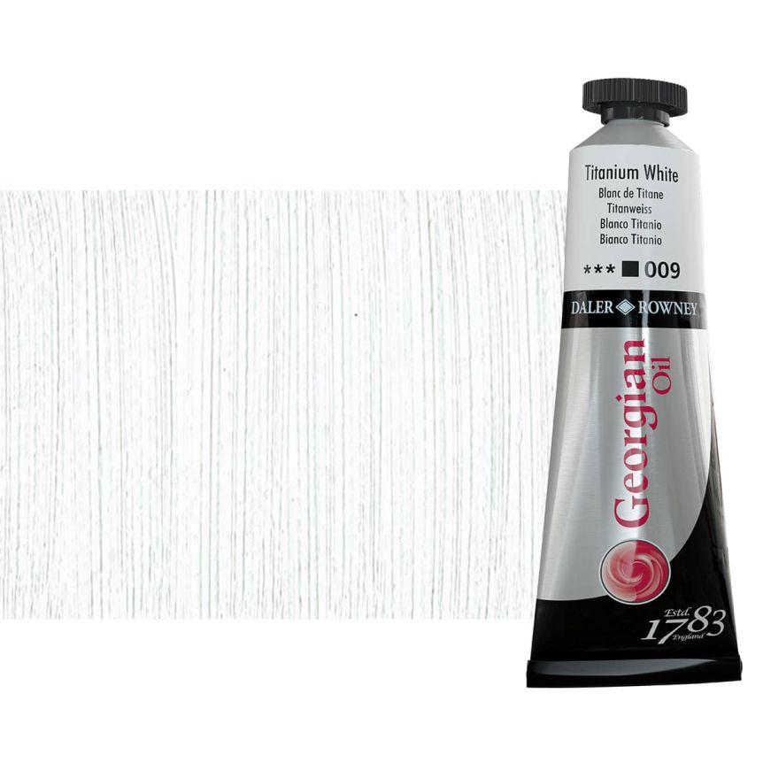 Daler-Rowney Georgian Oil Color 38ml Tube - Titanium White