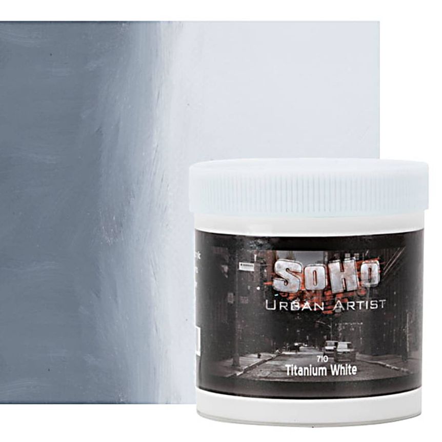 SoHo Urban Artists Heavy Body Acrylic Titanium White 500ml