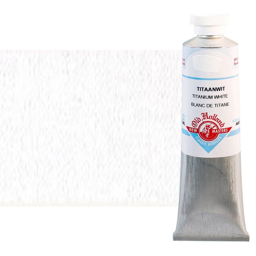 Old Holland New Masters Classic Acrylic Colors Titanium White 60 ml 