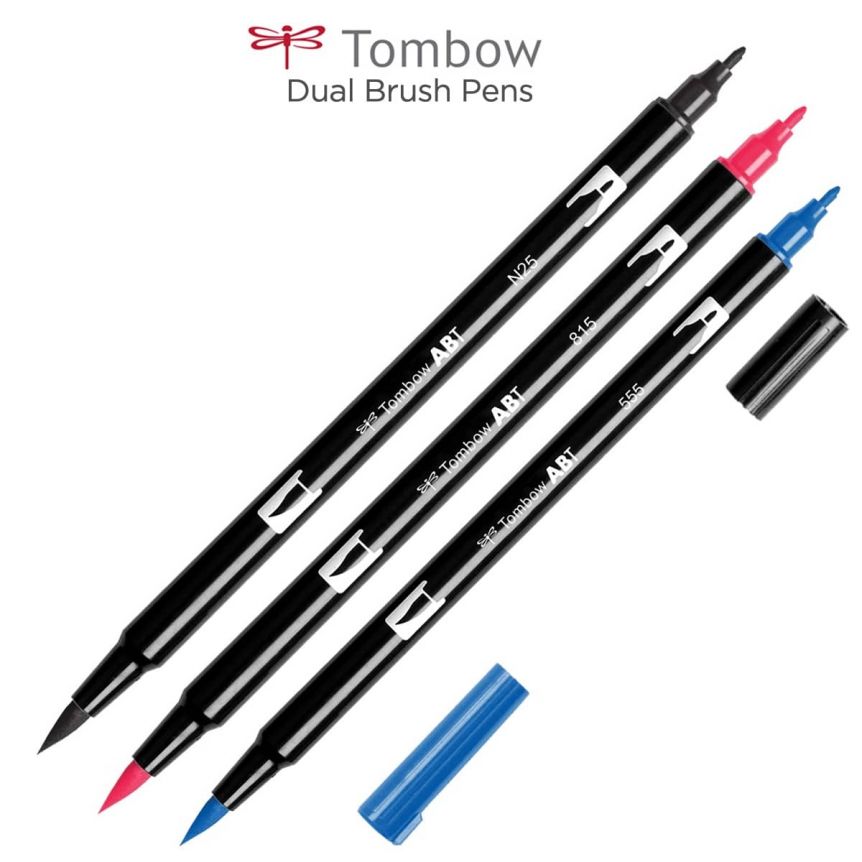 Tombow Dual Brush Pen Art Markers