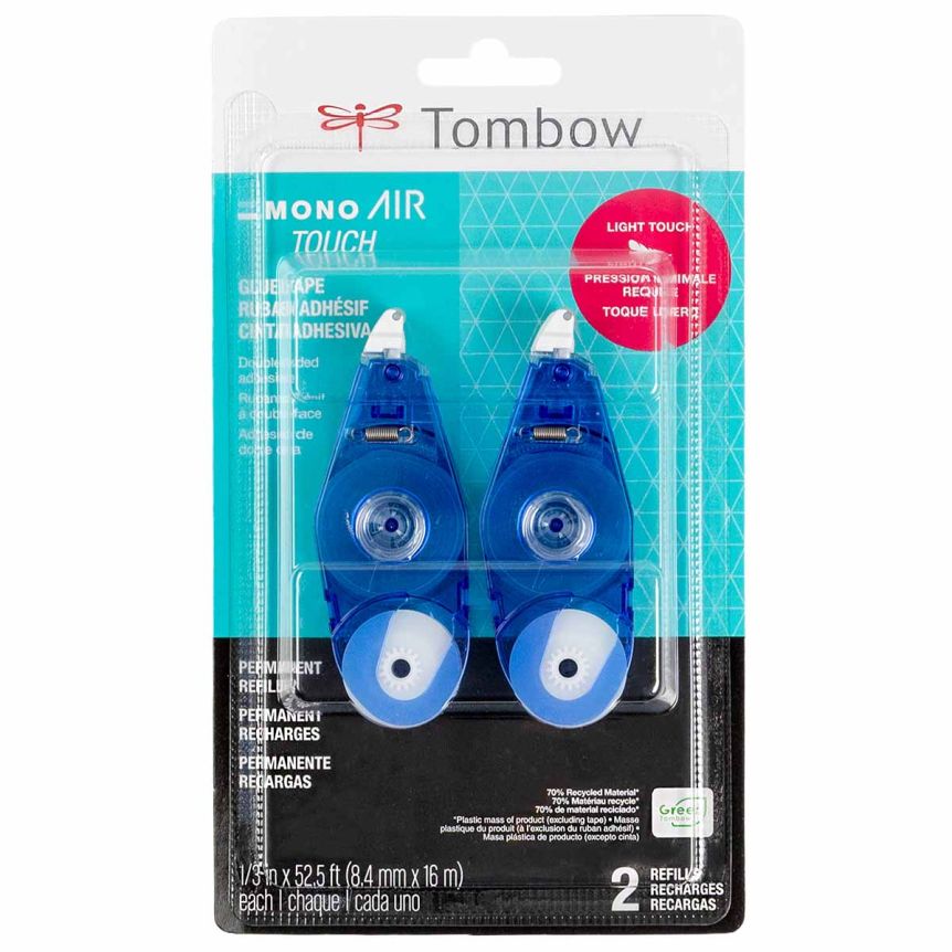 Tombow MONO Air Touch Adhesive Refill Pack Of 2