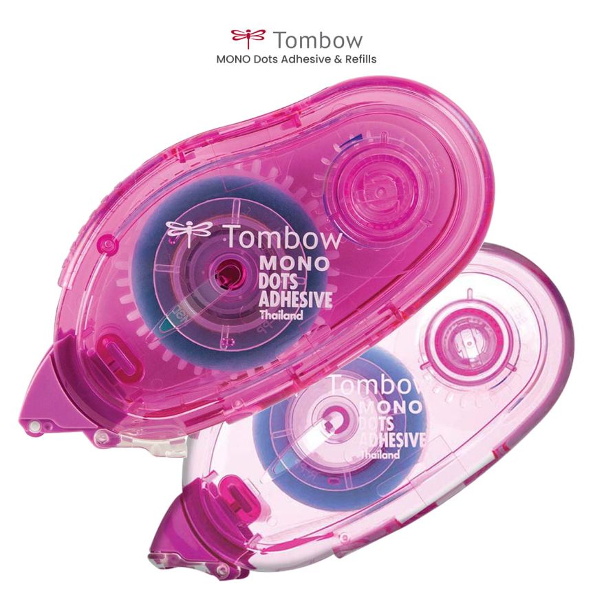 Tombow MONO Dots Adhesive Refill  Permanent Adhesive Tape Runner