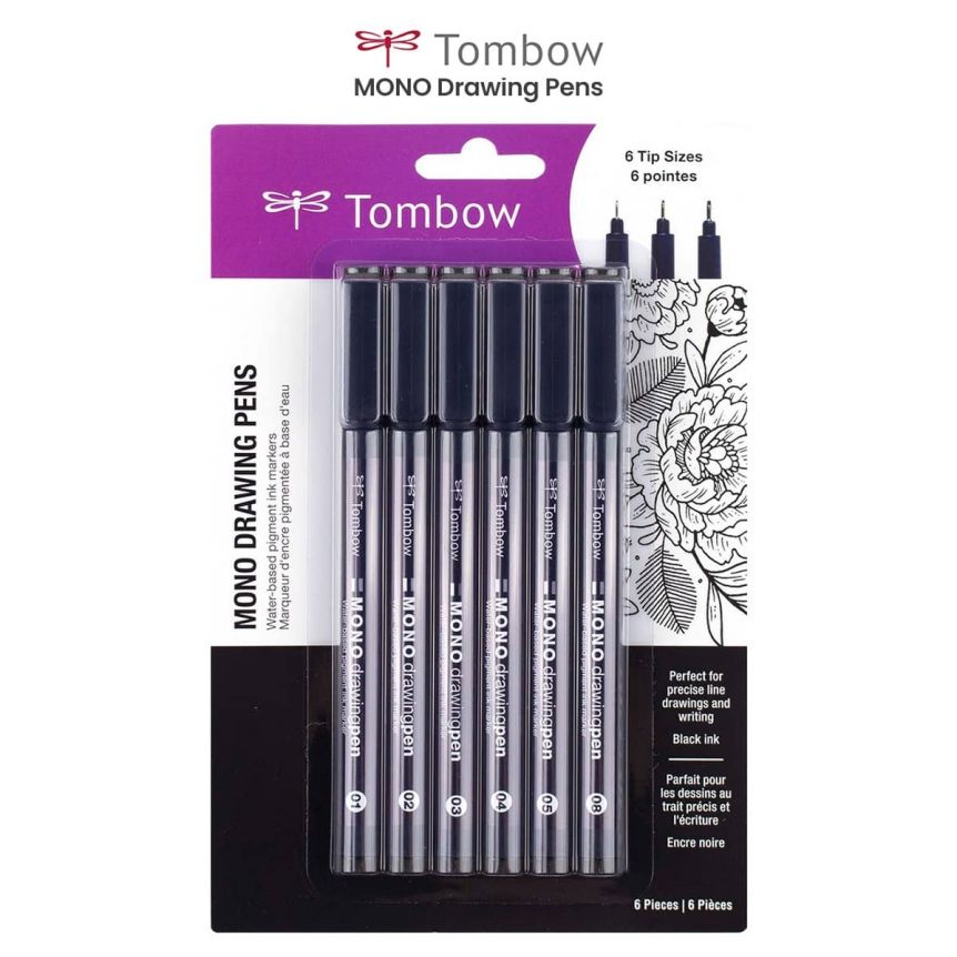 Tombow MONO Drawing Pen Sets & Pens | Jerry's Artarama
