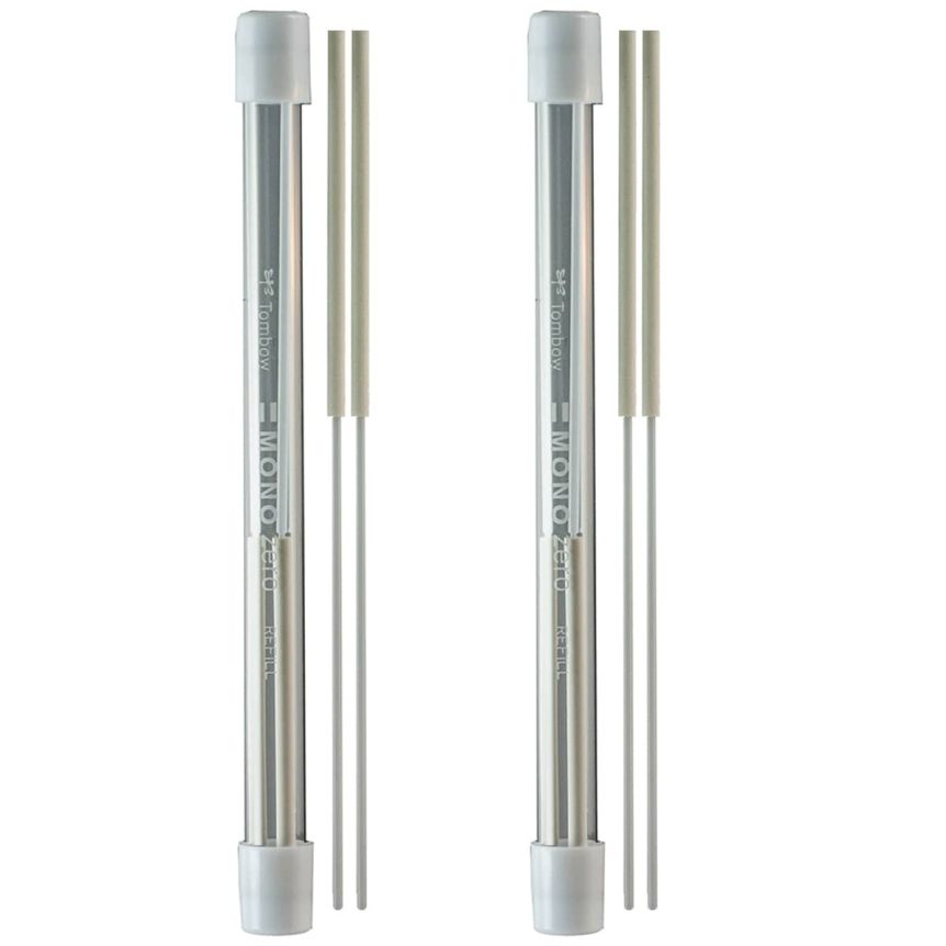 Tombow 2 Pack Mono Zero Eraser Refill Round 2.3Mm Jerry's Artarama