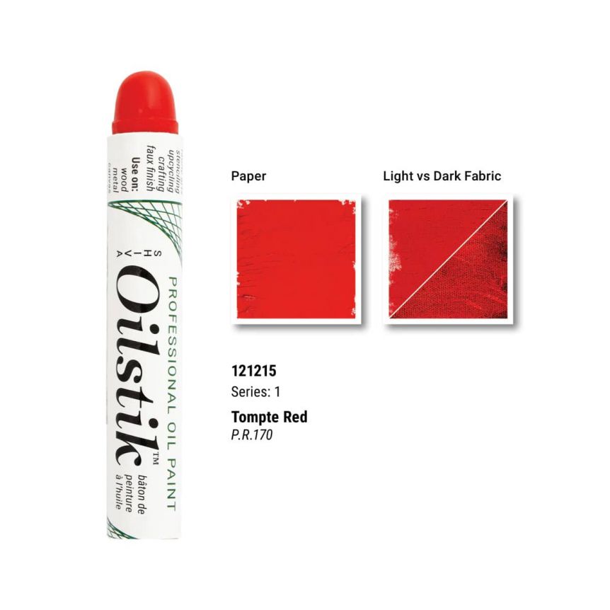 Richeson Shiva Oilstik - Tompte Red