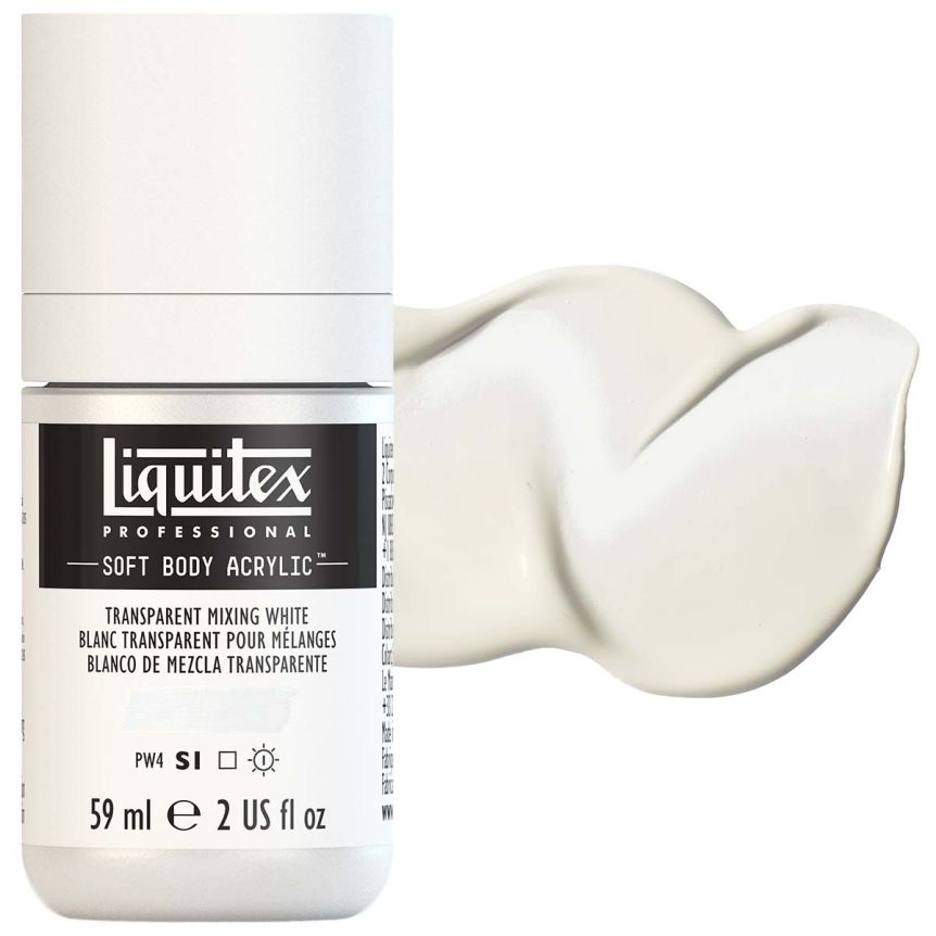 Liquitex Professional Soft Body Acrylic - Mixing White, 2oz Bottle