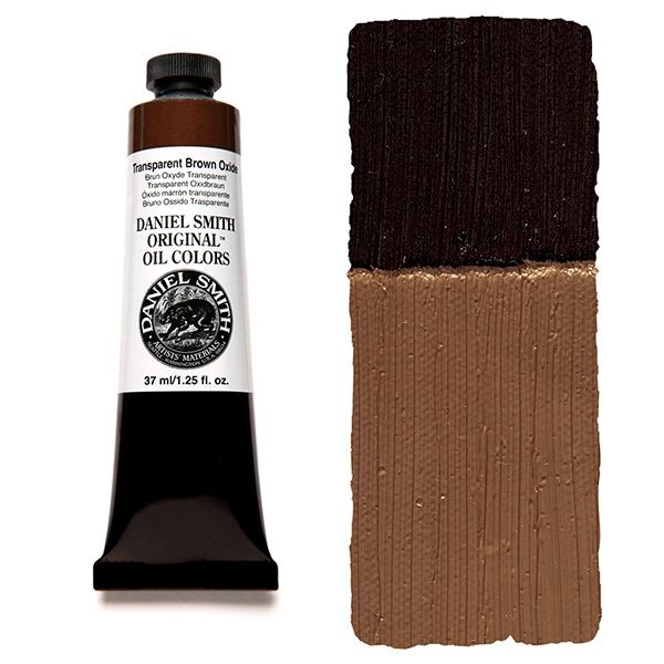 Daniel Smith Oil Colors - Transparent Brown Oxide, 37 ml Tube