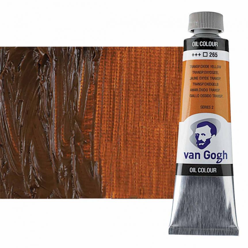 Van Gogh Oil Colour Wooden Box Set Expert 26 Colours + Accessories