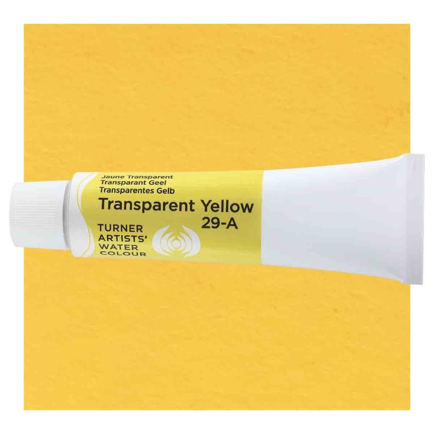 Turner Professional Watercolor - Transparent Yellow, 15ml Tube