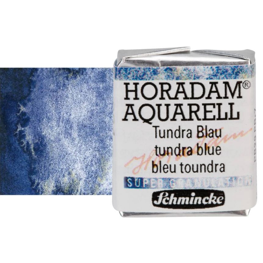 Schmincke Horadam Watercolor Tundra Blue Half-Pan