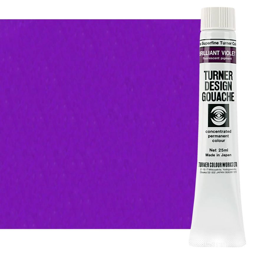 Turner Design Gouache Brilliant Violet, 25ml