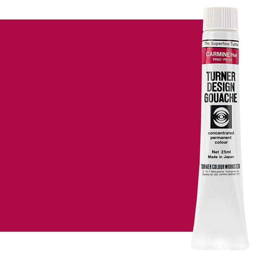 Turner Design Gouache Carmine Hue, 25ml