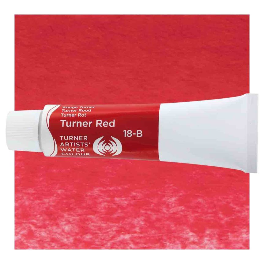 Turner Professional Watercolor - Turner Red, 15ml Tube